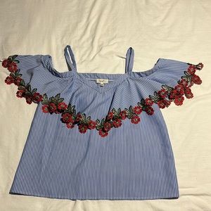 Off The Shoulder Shirt (Small)